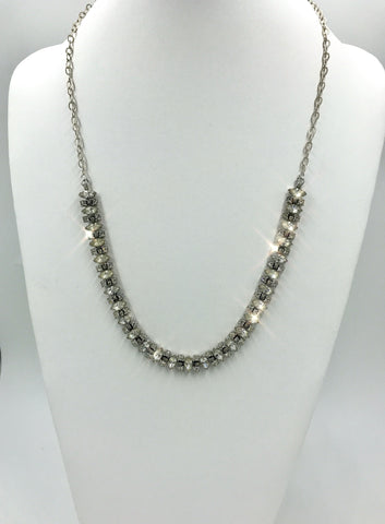 Vintage one-of-a-kind rhinestone necklace
